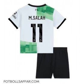 Liverpool Mohamed Salah #11 Bortadräkt Barn 2023-24 Kortärmad (+ Korta byxor)